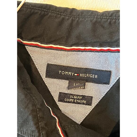 Tommy Hifiger Regular Fit Button Down Long Sleeve Shirt Mens L - Picture 3 of 3